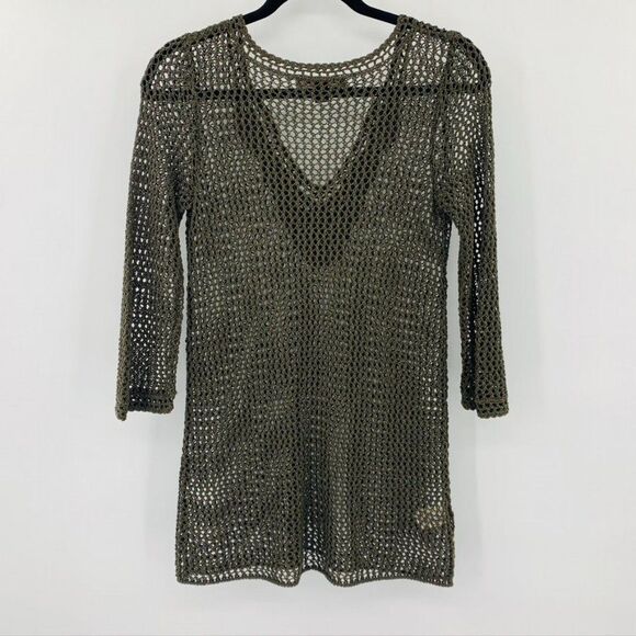 Tommy Bahama Knit Mesh Top Sz XS - Picture 4 of 6